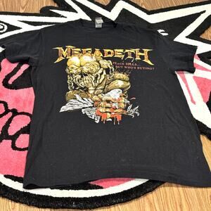 Vintage Megadeth “Peace Sells” Tour 87–88 T-Shirt – Size S